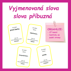 Vyjmenovaná slova - slova...