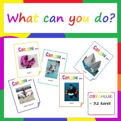 What can you do? (can / can't)