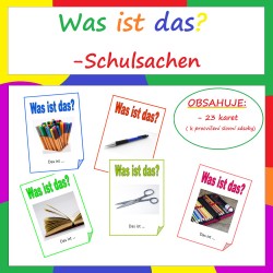 Was ist das? Schulsachen