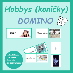 Hobbys (koníčky) - domino