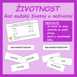 Životnost - rod mužský...