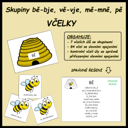 Skupiny bě-bje, vě-vje,...